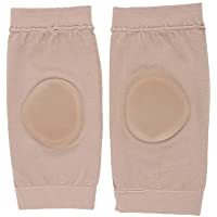 supvox 1 par – Tobillera Gel Heel Calcetines tobillo tobillera largo para talón de mangas (Caqui)